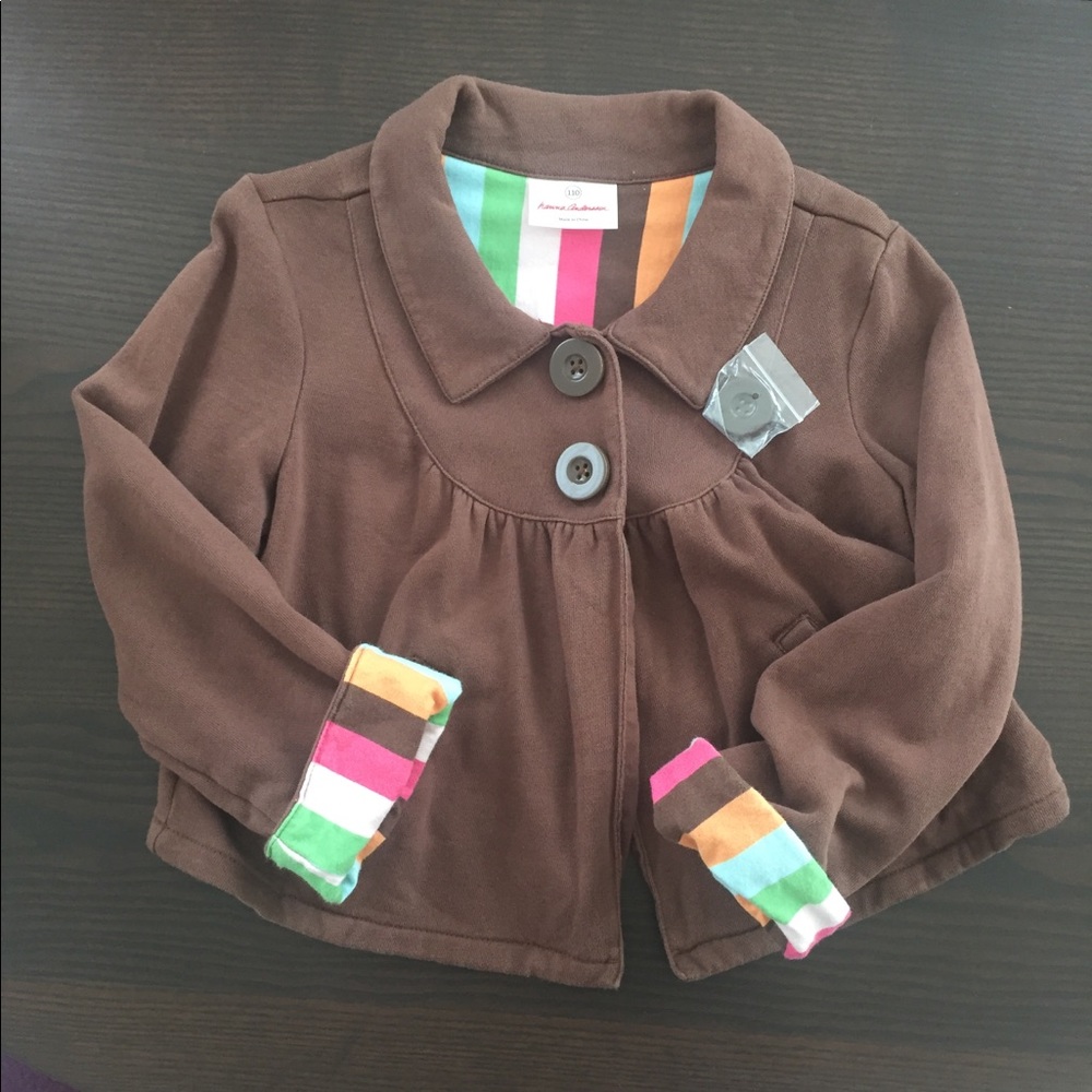 Hanna Andersson girl jacket size 4/6
